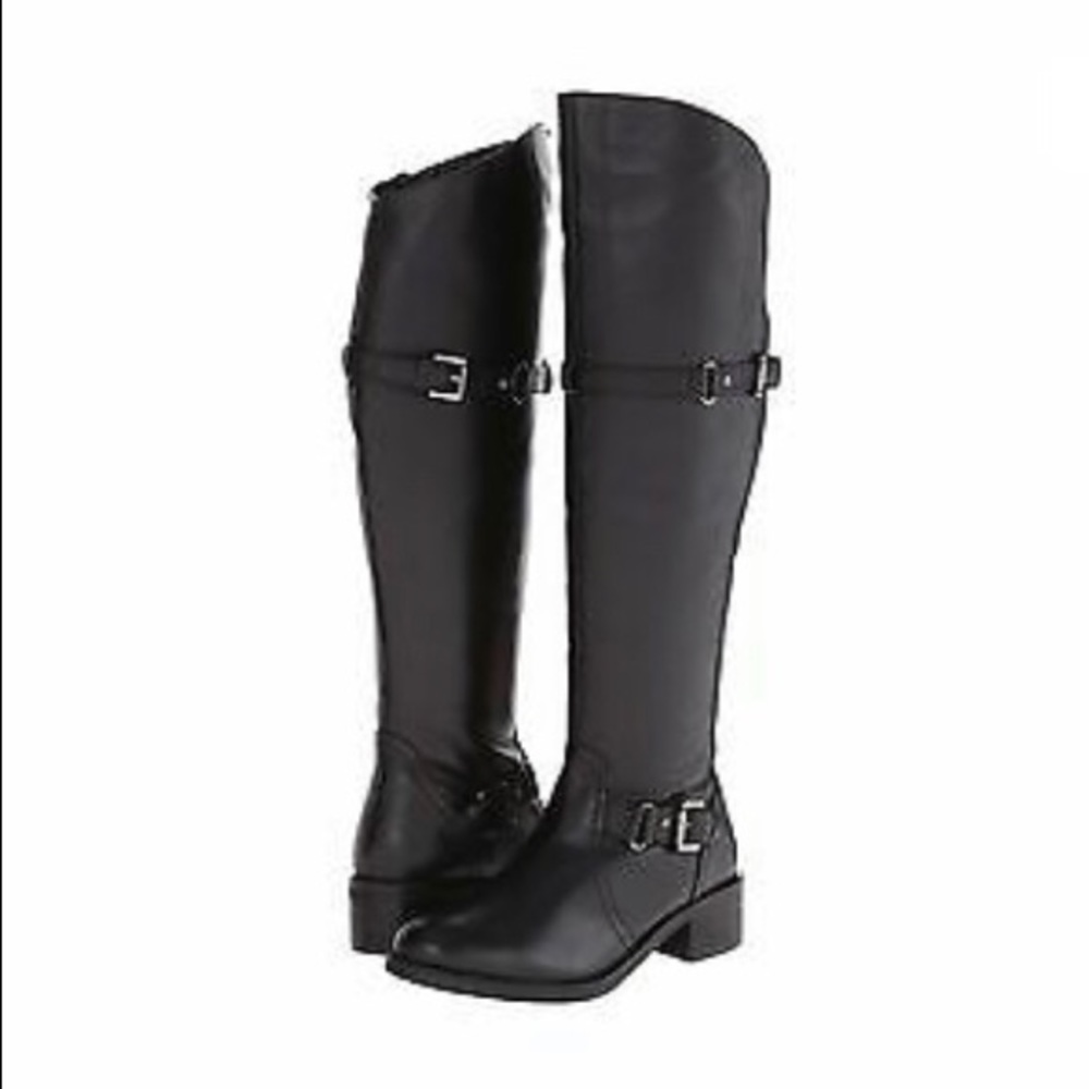 NEW Seychelles Sculpture Tall Boots Double Buckle